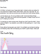 Tooth Fairy Letter — Tooth Is Missing