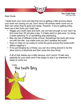 Tooth Fairy How to Pull Tooth