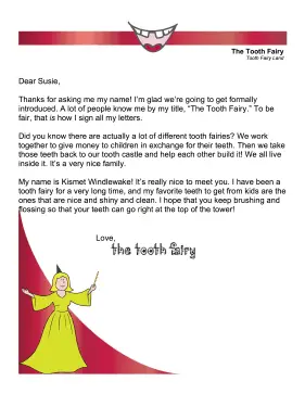 Tooth Fairy Name